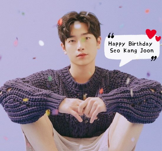 Happy birthday my twin Seo Kang Joon yg beda nasib 