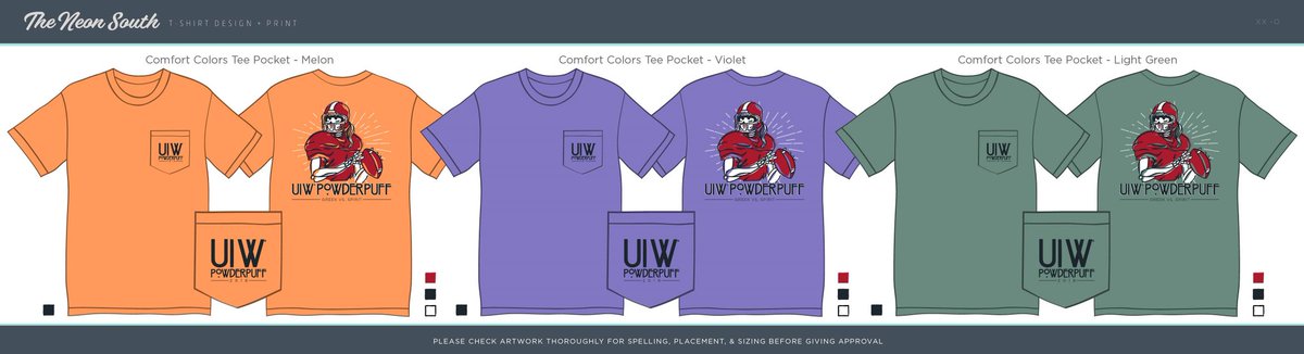 UIW_PHC's tweet photo. Only three days left to buy a Powderpuff shirt! Make sure to buy one before time runs out! The link is in our bio! https://t.co/j8LclafY7A