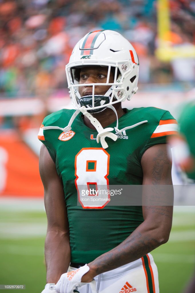 GodChildM3_'s tweet photo. Blessed &amp; Honored to receive (A)n offer from university of Miami 📙_📗 #surge21 https://t.co/Zjuy1fVq6i