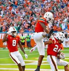 GodChildM3_'s tweet photo. Blessed &amp; Honored to receive (A)n offer from university of Miami 📙_📗 #surge21 https://t.co/Zjuy1fVq6i