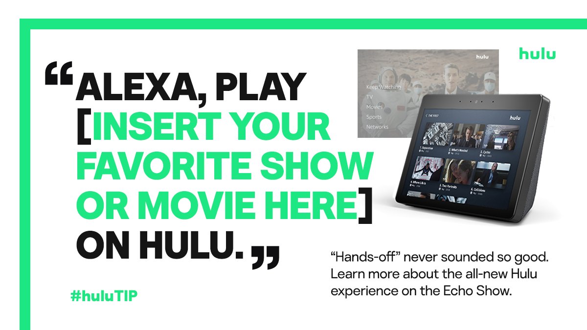 does alexa work with hulu
