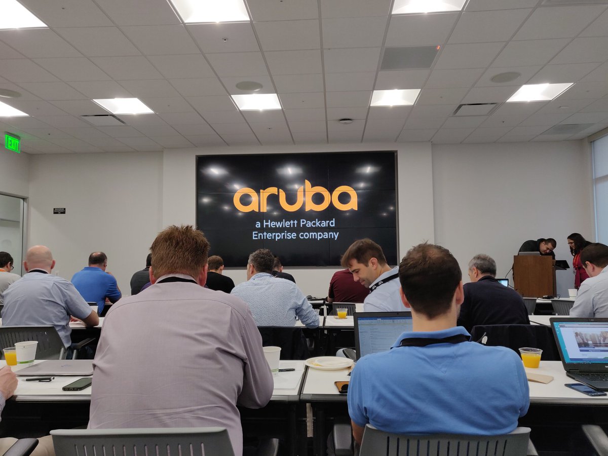 Checking out of my first annual meetup with the Aruba Partner Ambassadors in Santa Clara. Happy to be a part of this group of awesome people! @ArubaNetworks