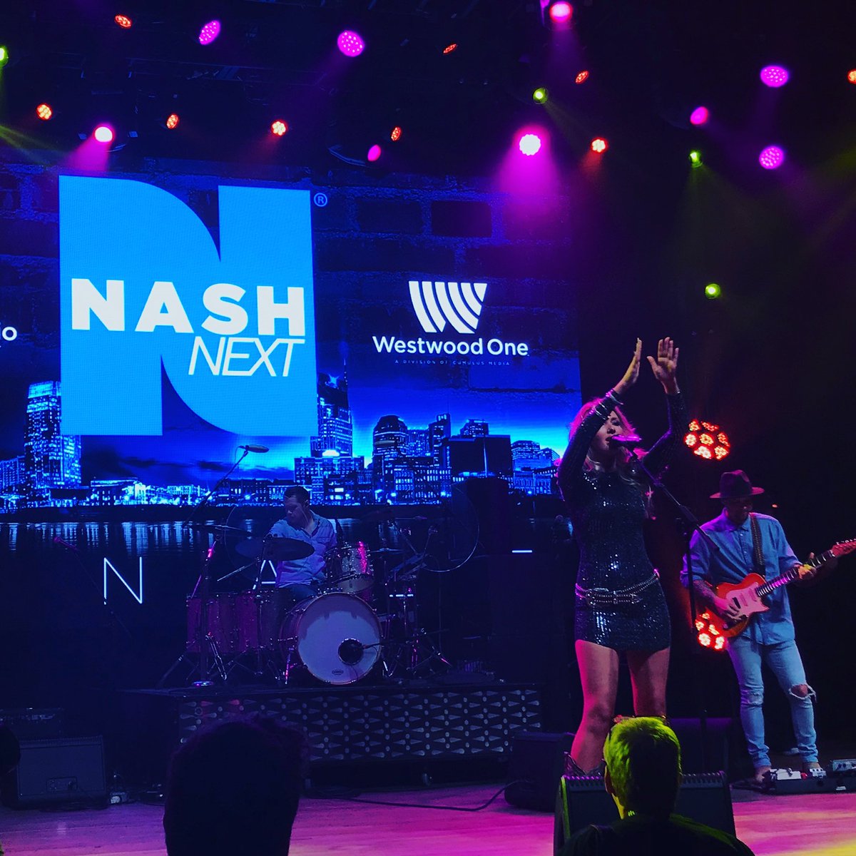 Girl power! @PearlClarkin #nashnext