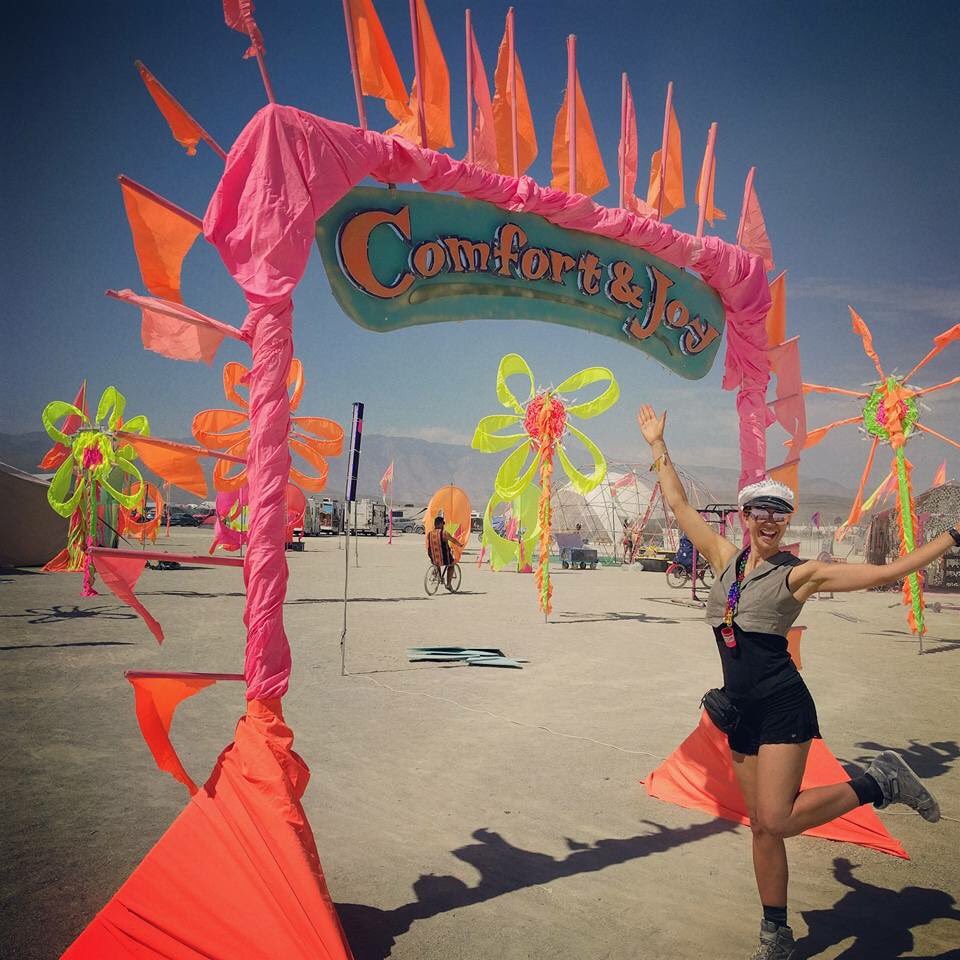 Our village sign at #BurningMan ~ #BlackRockCity #playapics #dailyburnpic #BurningManPhotos