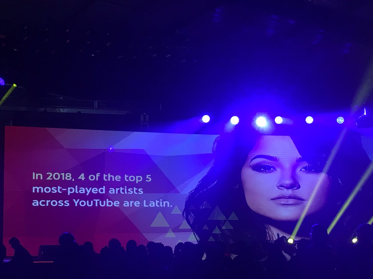 4 of the top 5 most-played artists on <a href="/YouTube/">YouTube</a> <a href="/youtubemusic/">YouTube Music</a> are #Latin
#LatinDomination #LatinMusic #LatinCulture