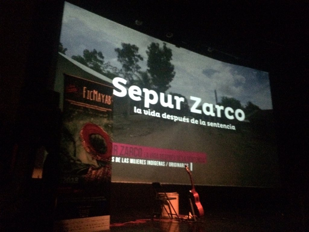 FicMayab's tweet photo. Mejor Obra Derechos de las Mujeres Indígenas / Originarias: Sepur Zarco: La vida después de la sentencia. Dir. Eduardo Say. https://t.co/k1kvQhqdOS
