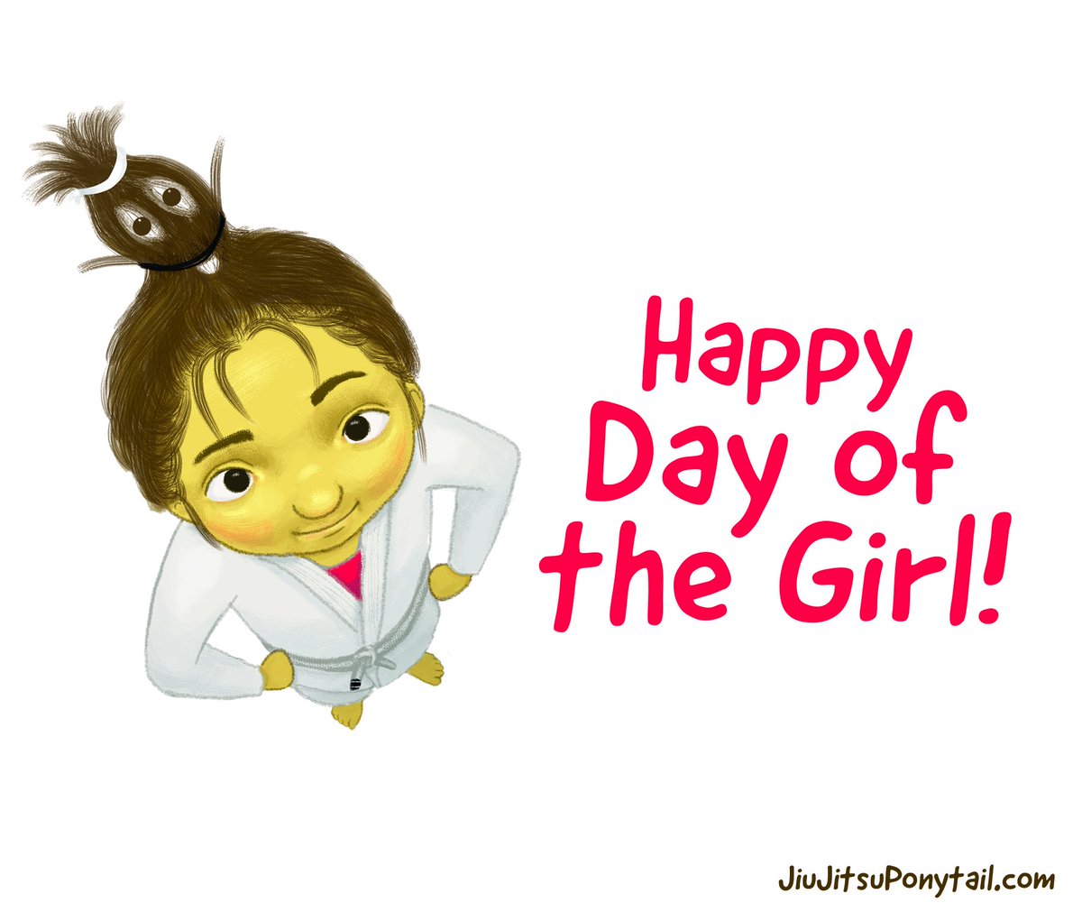 jjponytail's tweet photo. Strong girls make a strong world! Happy #DayOfTheGirl ! It takes a village to raise empowered, strong girls, so let's each do our part!  #InternationalDayoftheGirl #girlpower #JiuJitsu https://t.co/JeFmCdwS9r
