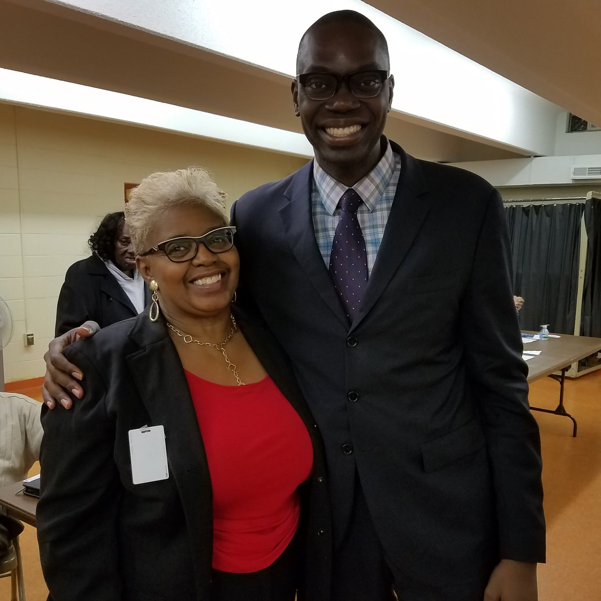 Dr. Deborah Hunter-Harvill & Lieutenant Governor Candidate Garlin Gilchrist 

#voteNovember6 #Detroit #dpscd #detroitpublicschools #Detroitvotes #whatsbest4kids #Election2018 #detroitschools #SchoolBoard #detroitteacher
#Detroitschoolboard  #uaw #aflcio #deltasigmatheta #dft #aft