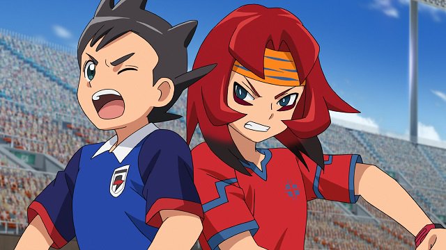 イナズマイレブン公式 Sur Twitter 本日のテレビアニメ イナズマイレブン オリオンの刻印 は ゆうがた5時55分よりテレビ東京系6局ネットにて第2話 失われた最終兵器 を放送 アジア予選 韓国代表との試合がキックオフ 相手 のラフプレイに翻弄されるイナズマ