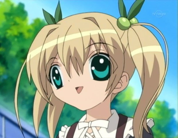 Im cute? anime
