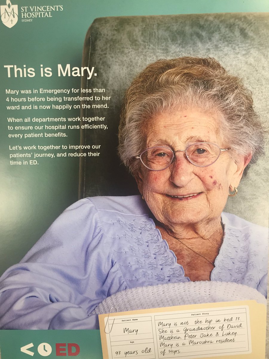 #patientsfirst #patientcare This is why I come to work. Ensuring the #patient is in the right place at the right time getting the #bestcare  @SVHSydney #patientsafety #excellenceincare #personcenteredcare