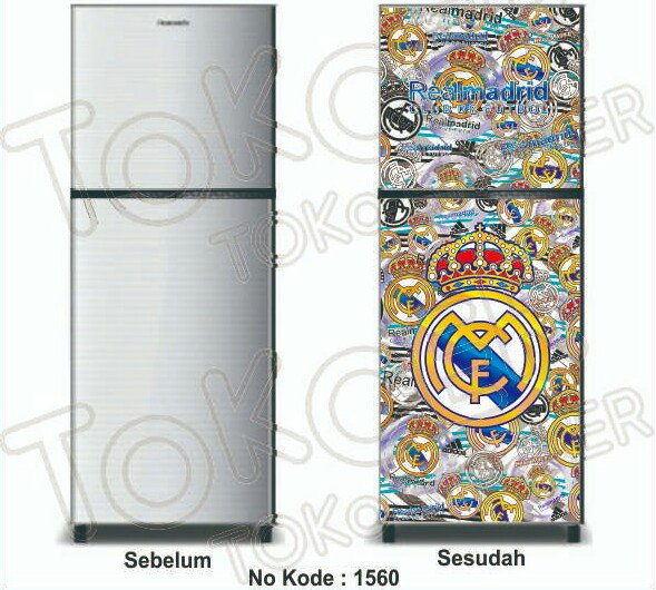 Wallpaper kulkas club bola barcelona. Ukuran kulkas 2 pintu (60x150), bahan sticker vynil gloss import premium class. Tahan panas, lem kuat, anti air &amp; tahan lama.

Store: Jln. H. Miran no 61a malaka pondok kelapa jakarta timur.
Contact person:
WA (081297779253)
