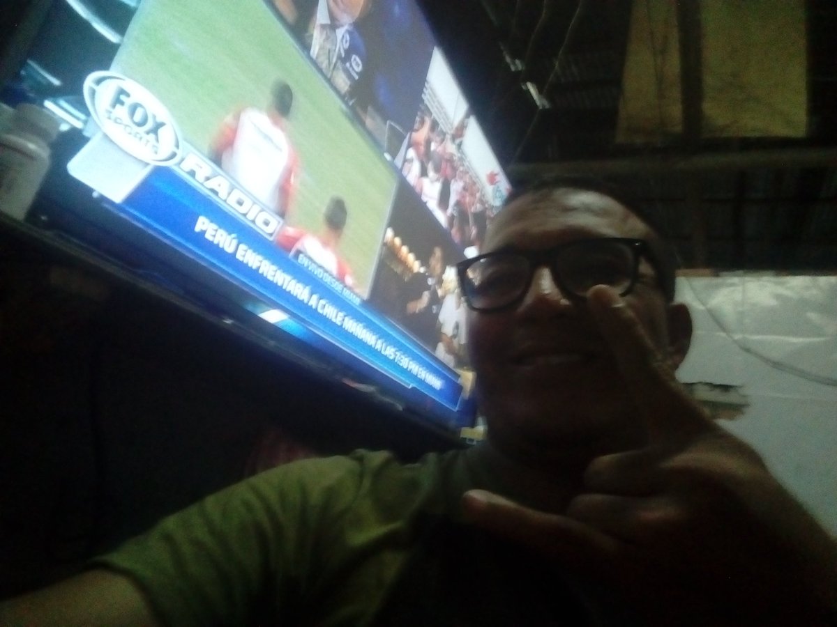 Metalvazion's tweet photo. @FS_RadioPeru Creo que Perú llega mejor. Por más roce internacional hasta ahora,Chile con sus ganas creo que hará el partido interesante. No llega bien pero puede dar pelea. Ganamos 3 a 1 . Arriba Perú! https://t.co/tudADZlF2F