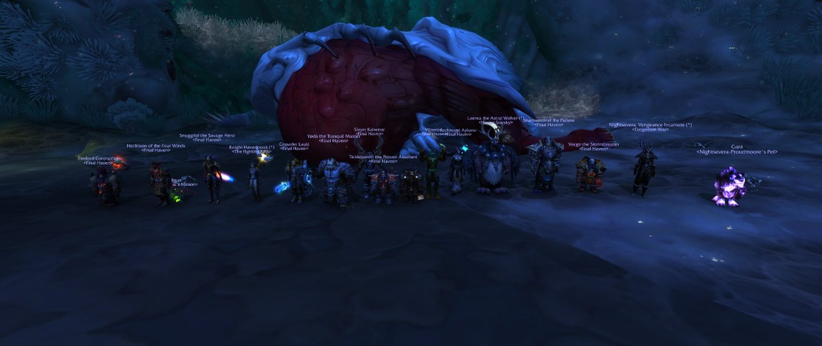 finalhavenguild's tweet image. HEROIC ULDIR CLEAR! Congrats, Final Haven! 

#EmeraldDream #EmeraldDreamUS #WoW #Warcraft