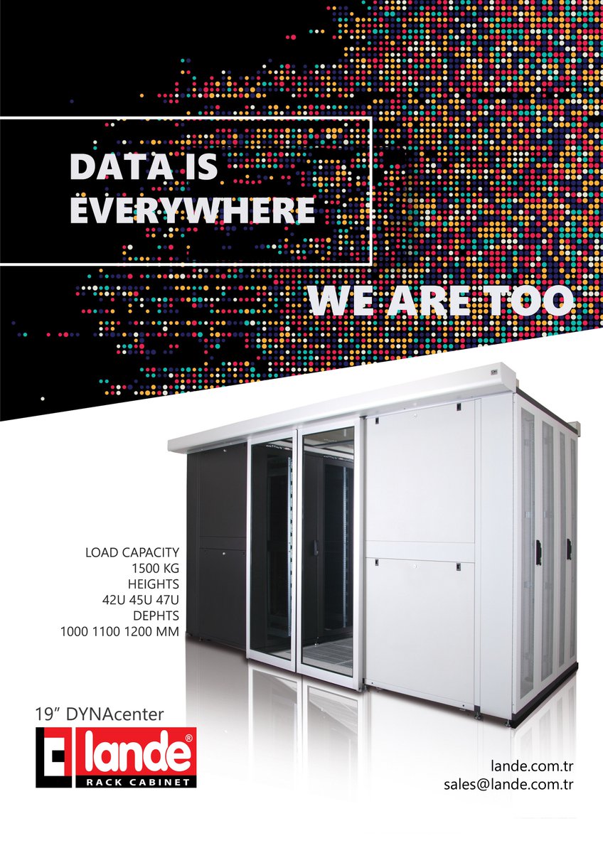 Server and data center solutions
More info: lande.com.tr
sales@lande.com.tr

#datacenter #server #network #ıt #inovation #rackcabinet #technology #dynacenter #kabinet #lande