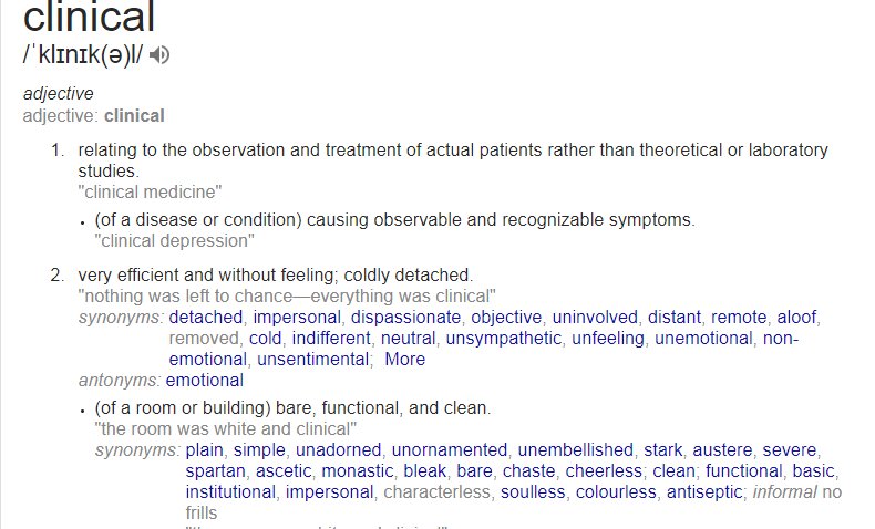 jita65's tweet photo. @mzemek Is "put on a clinic" really same thing as Clinical though #secondlanguageproblems🤷‍♀️ https://t.co/sWCYAH4nYV