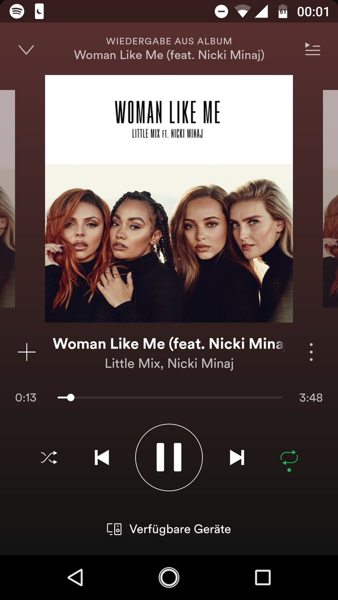 onlylittlemix_'s tweet photo. Such a bop 😱🌹🖤 #WomanLikeMe #littlemix #ft #nickiminaj @LittleMix @NICKIMINAJ 💙 https://t.co/8qmm193snp