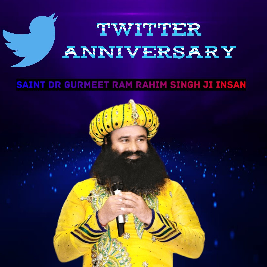 StMSGfansworld's tweet photo. Girls and Guys! A big shout🎉 out on #TwitterAnnivesaryOfStMSG most favourite of all of us, Revered Saint @gurmeetramrahim Singh Ji Insan. let's play a quiz game about his journey on Twitter.

We will be back with 1⃣st Question around 4PM🕓 . Stay tuned! https://t.co/KKZiXKs8Xj