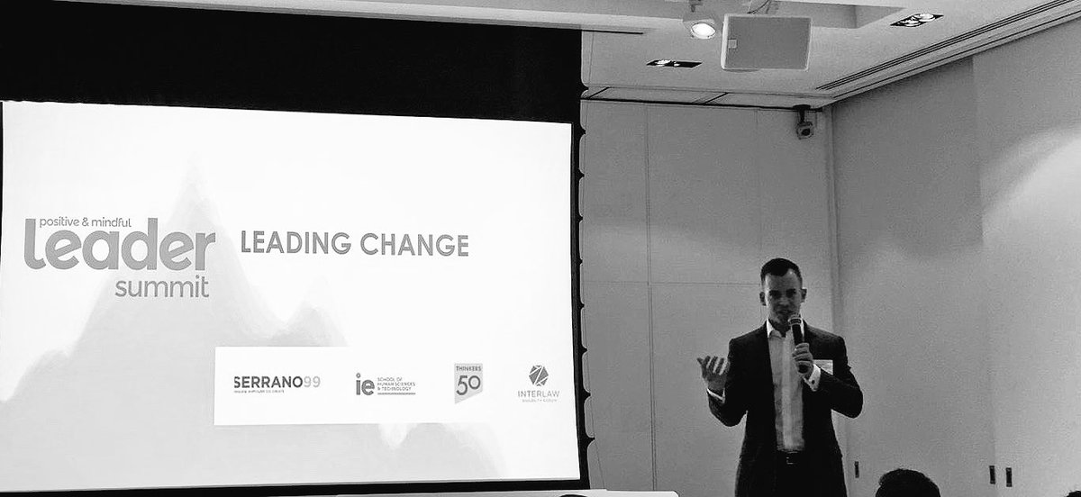 ‘Change is hard and the hardest is self change. As leaders we are to be role models for our teams in self change’

#pmlsummit #leadership