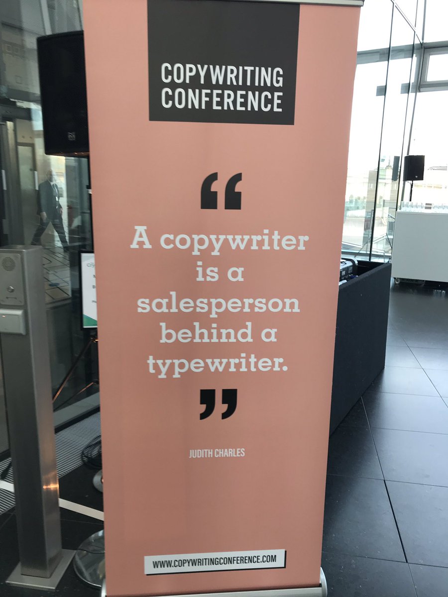 jackiebarrie's tweet image. Love this definition of #copywriting #CopyCon18 @mitchsullivan