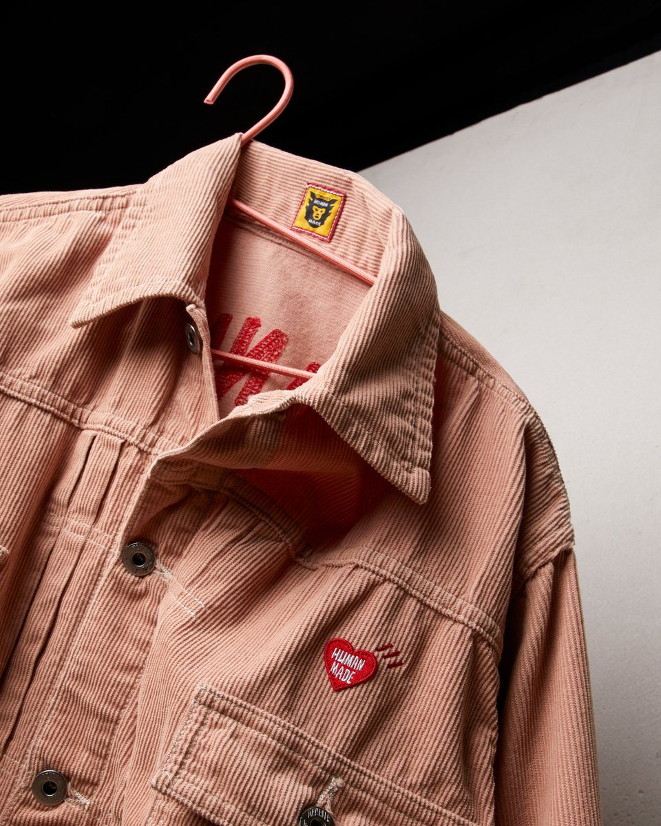 endclothing's tweet photo. Crafted in Japan, the Corduroy Work Jacket from @HumanMade is available online -- https://t.co/JREqyk3isQ https://t.co/2K80uLa7og