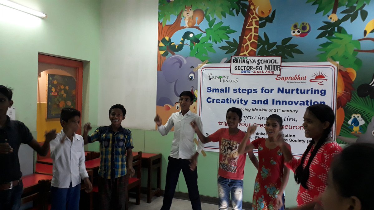 OotMIndia's tweet photo. CSR activity@Ramagya School Noida for Unnati Shiksha Kendra — at Ramagya School Noida https://t.co/vd3w8EstQ5