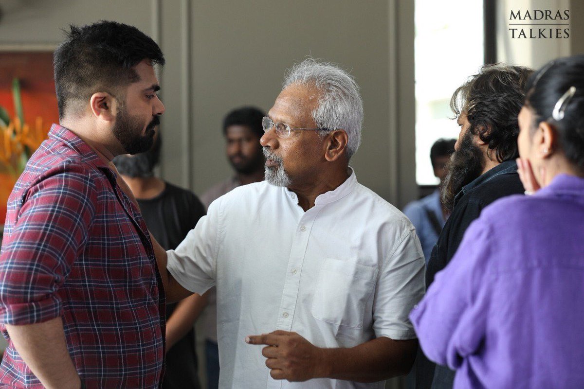 women_exclusive's tweet photo. Working still from #CCV
#Simbu #ethi #STR #STRArmy #Maniratnam #ChekkaChivandhaVaanam https://t.co/3qeEhGmUfG