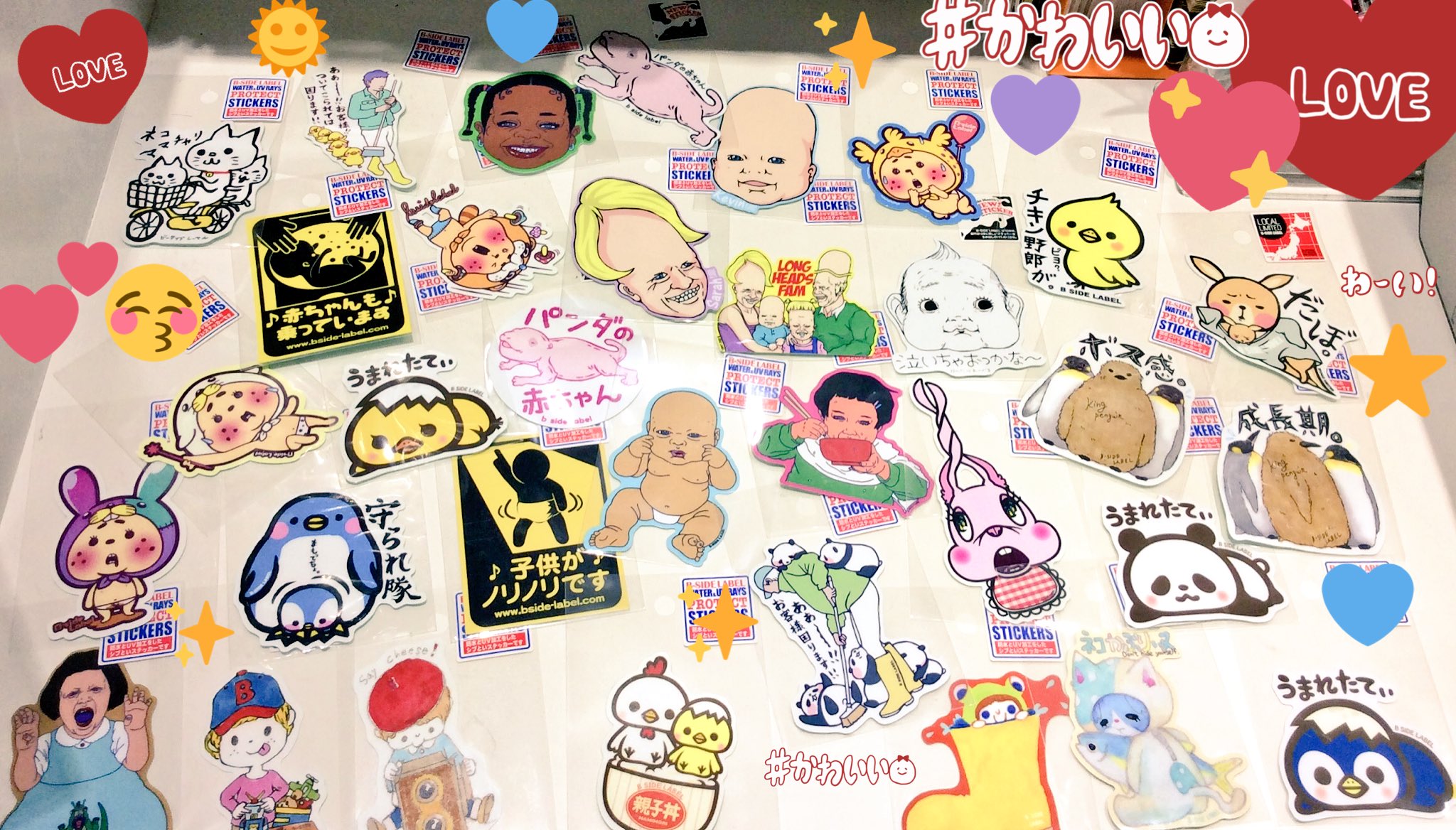 ステッカー屋 B Side Label By原宿ショップ こんにちは 今日は 育児の日 ですので可愛い赤ちゃんとお子ちゃま大集合 育児は大変だけど赤ちゃんの可愛さには敵わないですよね お店にはベビーカーでも大歓迎ですので 可愛いくて面白い ステッカー ステッカー屋 B Side Label By原宿ショップ こんにちは 今日は 育児の日 ですので可愛い赤ちゃんとお子ちゃま大集合 育児は大変だけど赤ちゃんの可愛さには敵わないですよね お店にはベビーカーでも大歓迎ですので 可愛いくて面白い ステッカー