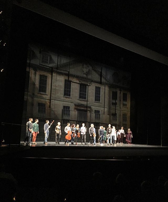 ssopoorg's tweet photo. The 13 musicians for the @seattleopera production of Turn of the Screw got to take to the stage tonight for a group bow! 👻 👏 #ssopo https://t.co/cWip4CeuUq https://t.co/jrSLMJgkPf