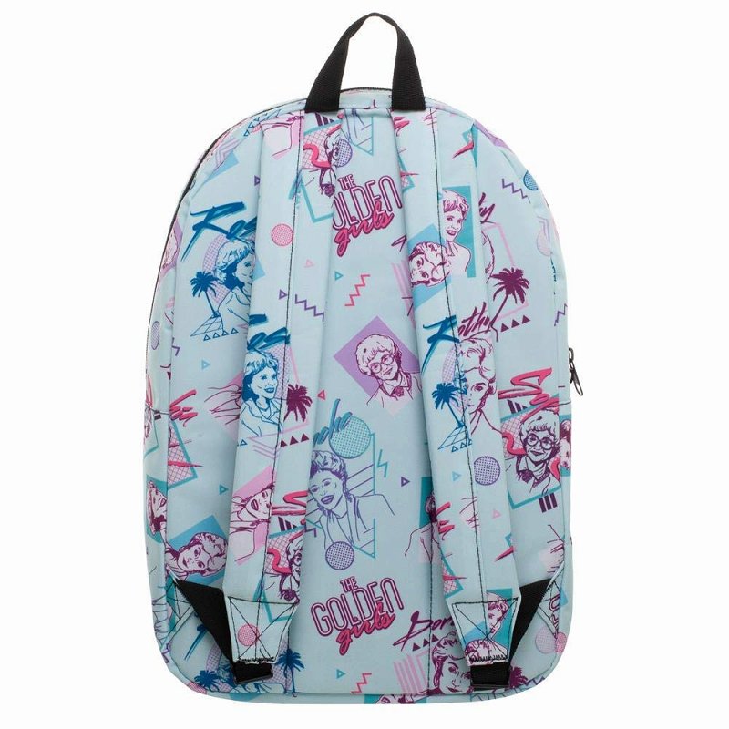 豆魚雷 ぺこ オクヒラテツコ さんのファッションや Tofubeatsさんのジャケット 浦沢直樹さんのマンガなどのあのテイストです 分かります 1980年代後半に大ヒットした海外ドラマ ゴールデン ガールズ が ポップなカラーリングのバックパックに