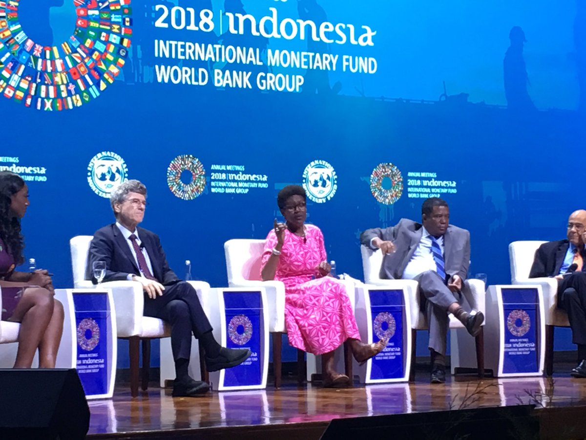 kirihanks's tweet photo. Tackle tax avoidance to finance SDGs! #amcso18 @Winnie_Byanyima outs Tullow Oil and Total for bad behaviour in Uganda https://t.co/PJnjRjxBYc
