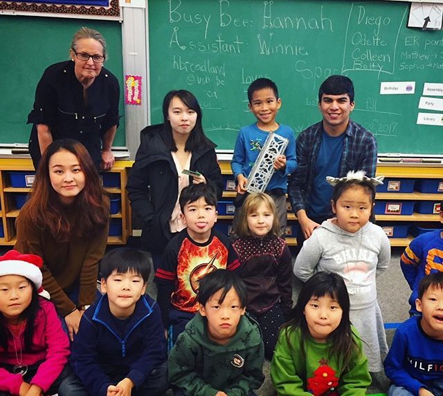 UBCOrbit's tweet photo. “Mhmm...can I launch a donut-shape satellite?”
Throwback to teaching kids about satellite and being inspired by their ideas at UHill Elementary last year!
#throwbackthursday #ubcorbit #ubcengineering #outreach #aerospace https://t.co/P3kgb2AWp2 https://t.co/54iX6NF1lJ