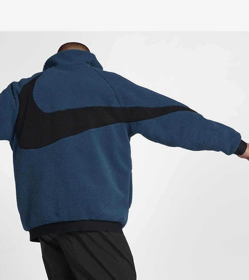 nike nsw reversible swoosh full zip jacket