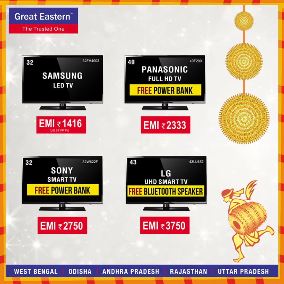 GreatEasternRet's tweet photo. Your days are going to get ‘Double exciting’.
Drop in at Great Eastern Retail to get amazing offers on your favourite products.
Hurry!
#festiveshopping #durgapujashopping #greateastern #greateasternretail #retail #electronics #bestdealers #savepower #makelifeeasy #bestproducts https://t.co/Em0o1rTGWC