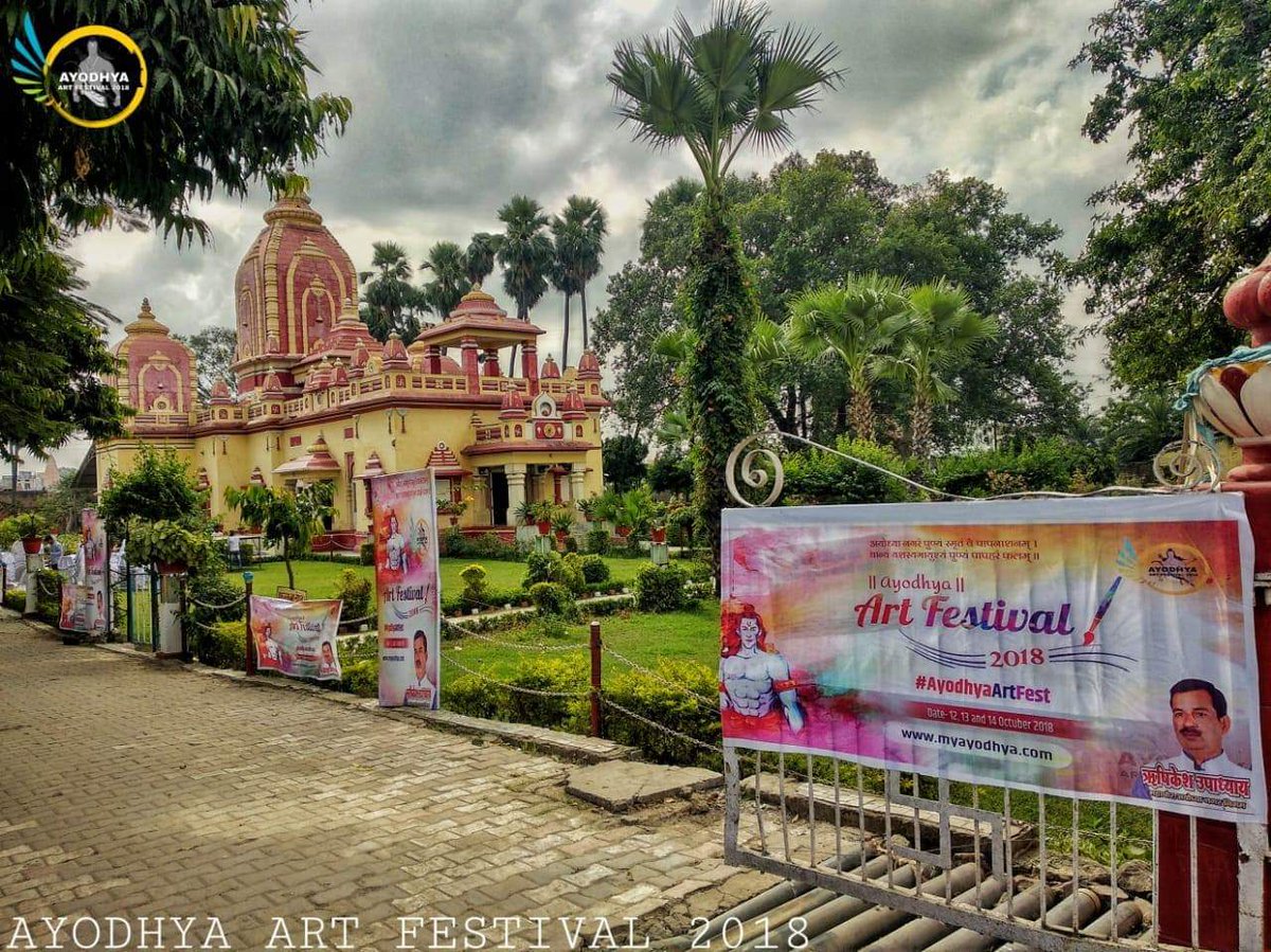 ayodhyaartfest's tweet photo. Welcome all Participants.
The Start Venue all decked up and Waiting for you. #AyodhyaArtFest https://t.co/Npu6bIL7TS