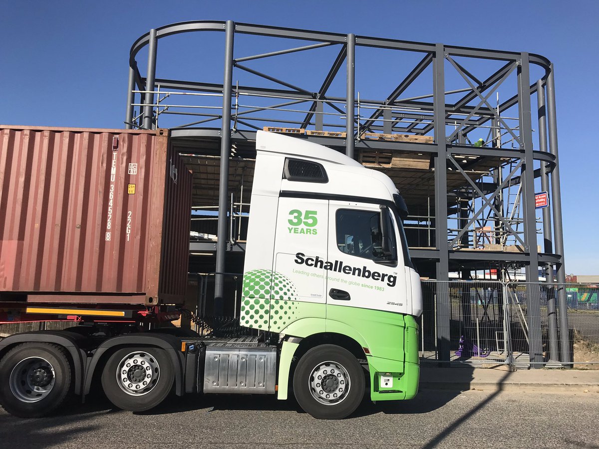 New office, new truck, great ways to mark our 35th anniversary #schallenbergnewbuild #felixstowe