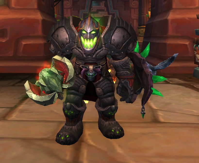 Panyk_SoD's tweet photo. This is my headless horseman #transmog I like wearing on my warrior during hallow's end #BFA #Warcraft! https://t.co/cQnPfQe6NG