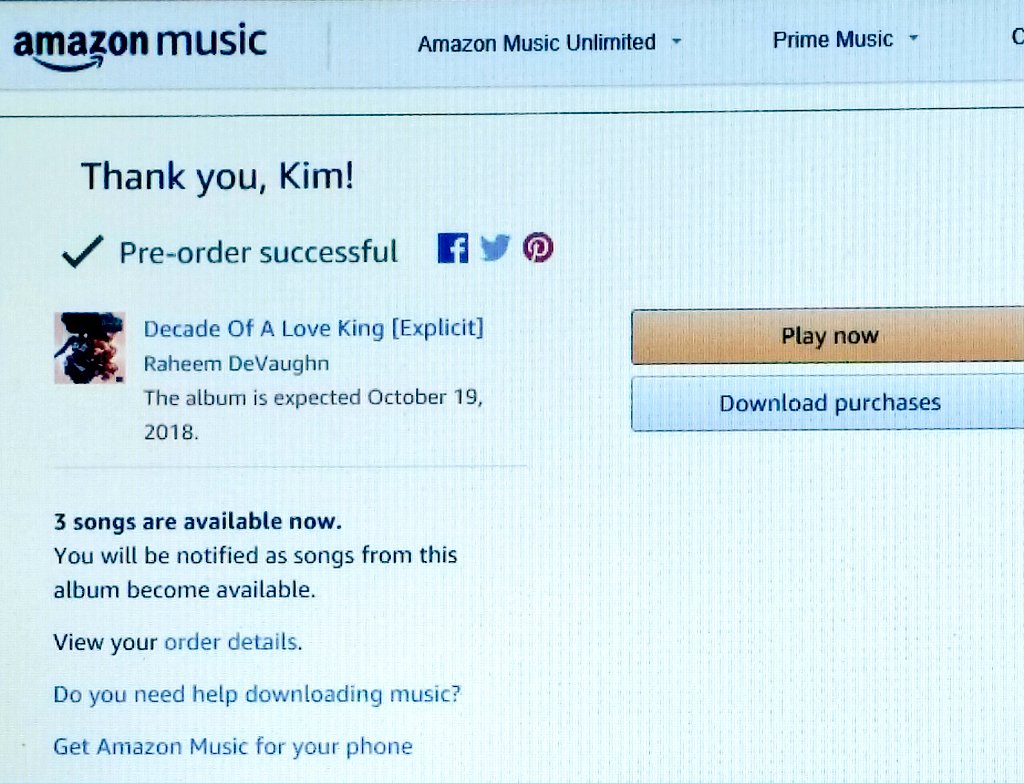 KimTheProfessor's tweet photo. Just pre-ordered the latest @Raheem_DeVaughn joint #DOALK https://t.co/qIsVj1u1Yk