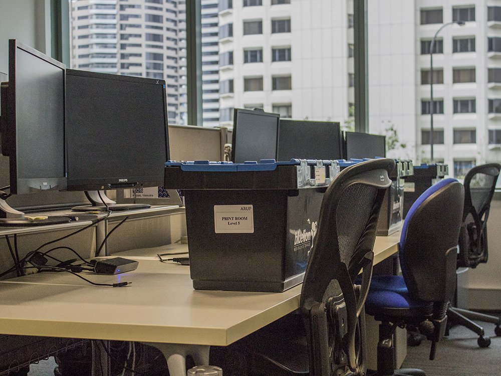 ArupAustralasia's tweet photo. We've emptied our lockers, packed our boxes and switched off the lights for the last time at our Kent Street office in Sydney. We're looking forward to welcoming our clients and partners at #BarrackPlace from Monday! https://t.co/ffFIfXZZch https://t.co/yKAJA8ovgx