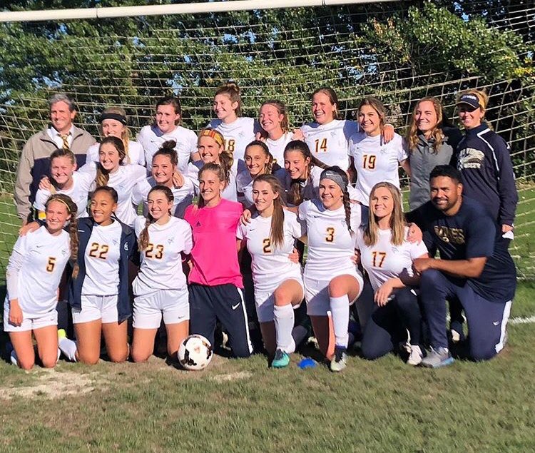 HUGE WIN FOR THE LADY VIKES! Truly left it all out on the field. Catch us @ Canyon Ridge this Saturday @ 3!💙💛 #stilltrucking #palmszn