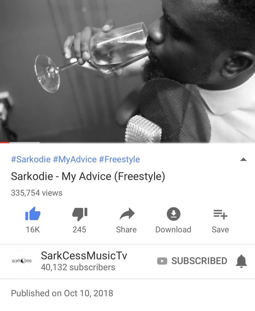 painfulfactsbyJ's tweet photo. The difference. Numbers don’t lie. My advice in just 2 days has more views than gbee Naabu in more than a year. Facts only https://t.co/C4OFrndBTQ
