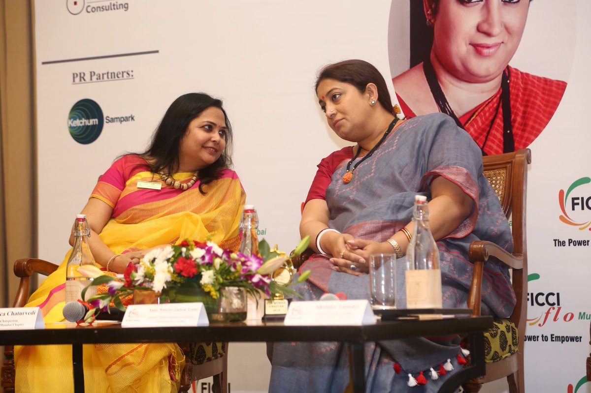 Why do we always tag someone as a feminist when they simply appreciate the “being”and rights of women?! Let's just call it Humanity! Well said <a href="/smritiirani/">Smriti Z Irani</a>! <a href="/FICCIFLO/">FLO-FICCI Women's Chamber of Commerce</a> #textiles #BEYOU #fashion #MakeInIndia