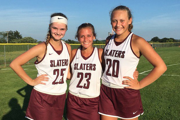 lehighvalley's tweet photo. These field hockey players are finishing the regular season in style https://t.co/0YNtylqn8O https://t.co/J1AHuXES15