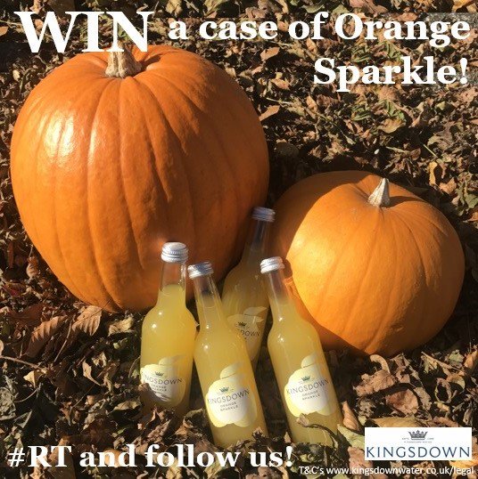 *WIN* Our #Halloween #Competition Simply follow &amp; #rt for a chance to #win a case of <a href="/kingsdownwater/">Kingsdown Water</a> Orange Sparkle!✨Ends 31/10/18 #giveaway #CompetitionTime #FridayFeeling 🎃👻🧟‍♂️🧛‍♀️