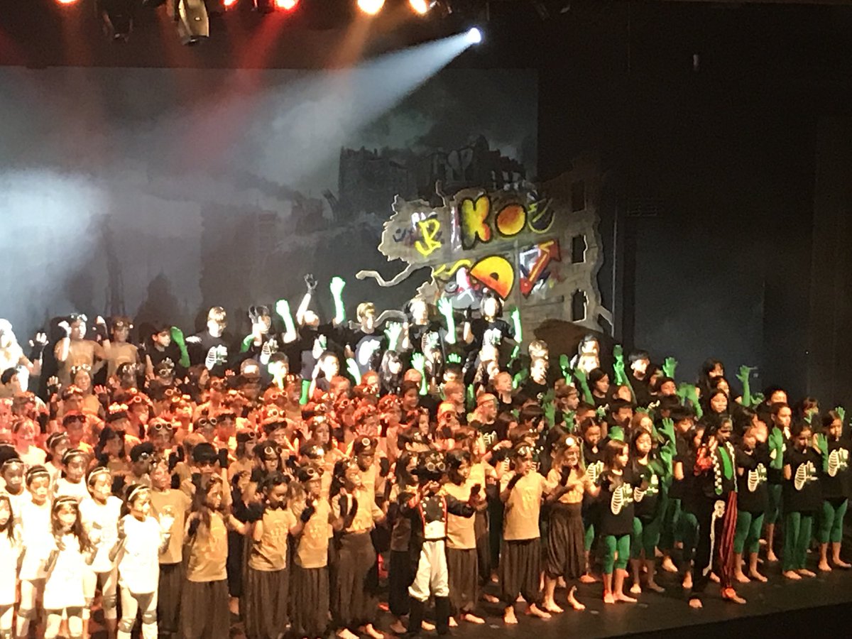#NISTis rocking the stage with dress rehearsal of Droidz.