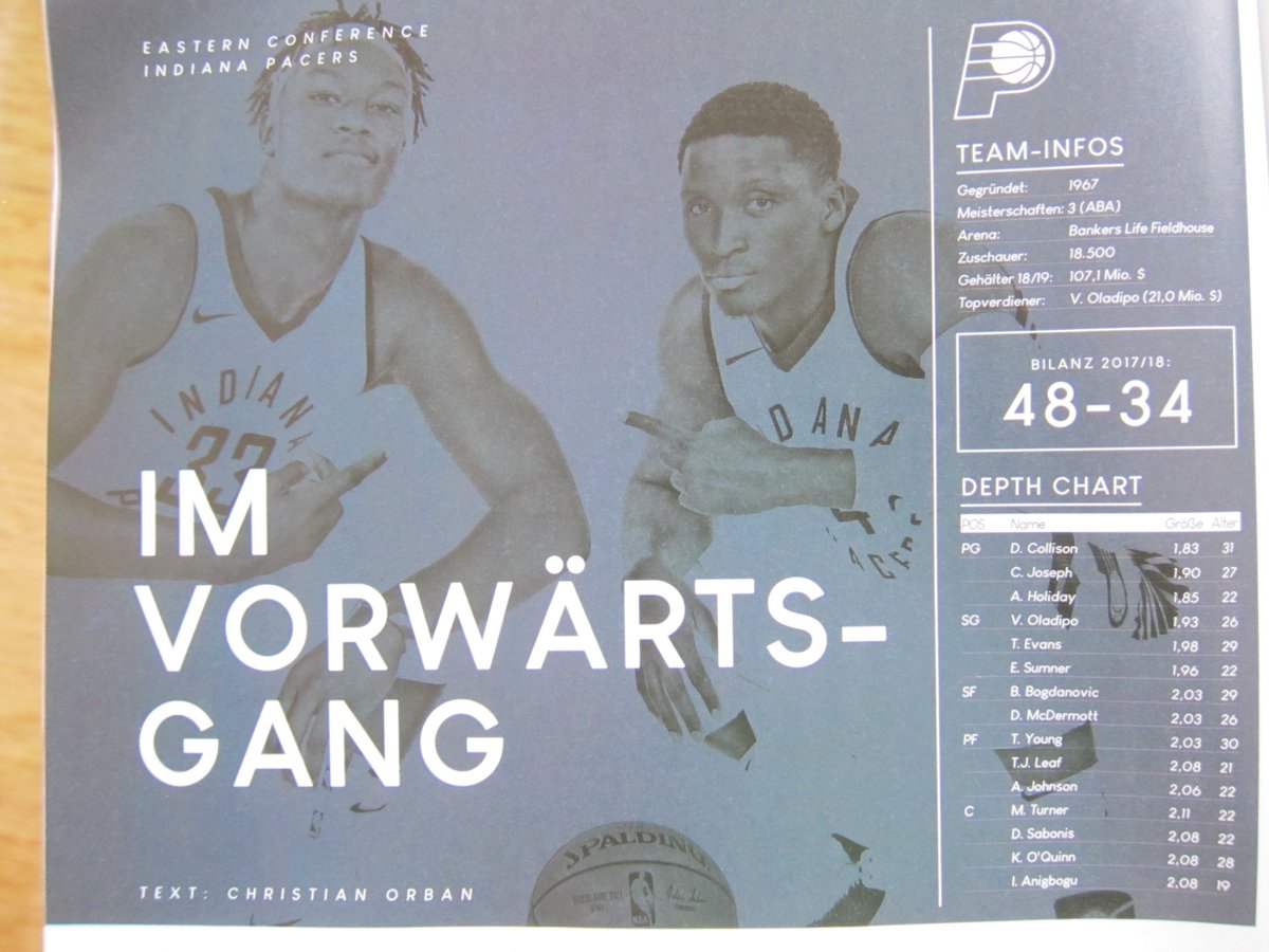 ein_wurf's tweet image. #FIVEfriday: Heute draußen, die #152 des @FIVEmag mit der großen #NBA-Saisonvorschau. Unter anderem mit meinen Previews der Bulls, Pacers, Heat und Blazers sowie ein wenig Liebe für Basketballpensionär David West. #Leseempfehlung