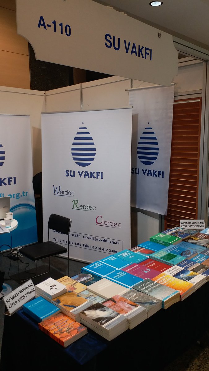 Yayınlarımıza bugün ve yarın da Haliç Kongre Merkezi'ndeki Water.ist'te ulaşabilirsiniz.