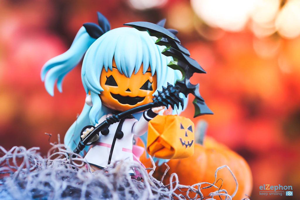 elZephon's tweet photo. #Halloween is coming 🎃

#nendoroid #ねんどろいど #goodsmile @gsc_melytan @GoodSmile_US @TokyoOtakuMode #toyphotography #cute #kawaii #spooky #pumkin #fall #trickortreat https://t.co/qyJvULoGGf