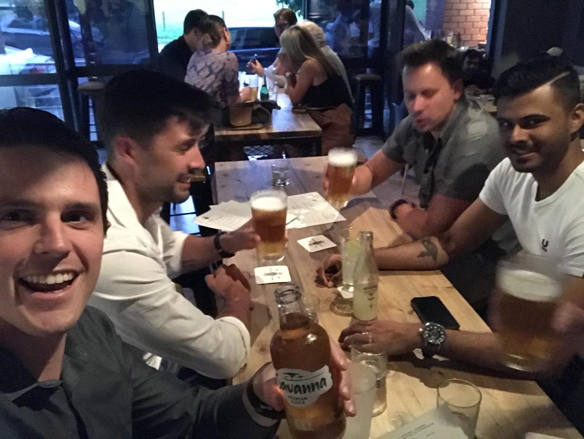 airgonaut22's tweet photo. A great evening with great people at Beers and Blockchain Durban. Thank you everyone who joined us for the discussions and drinks. Discovered many great minds in the blockchain space. @BECSA_ZA @jamesprestonza @bradroodt @Megg_Doyle @SACrypto_ @LinumLabs #Blockchain #Durban https://t.co/m4fq6zkMRF