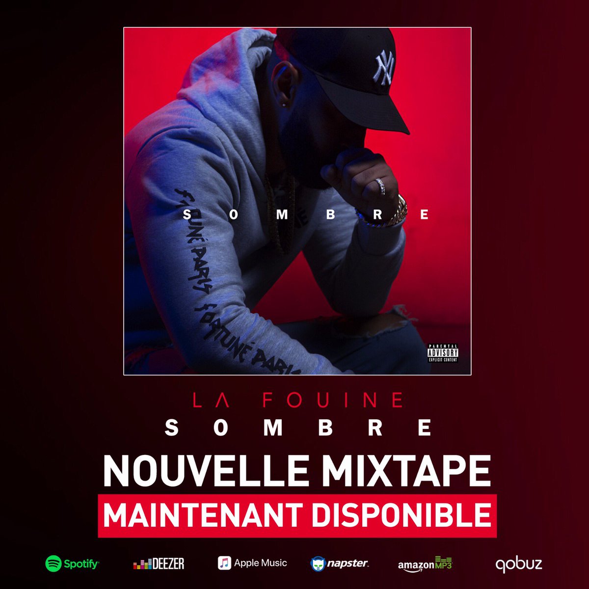 lafouine78's tweet photo. Alors la famille quels sont vos titres préférés ? Commentez avec le Hashtag #LAFOUINESOMBRE 
➡️ Mixtape disponible sur toutes les plateformes : https://t.co/lIKavGgwwi https://t.co/2KG1vea5H7